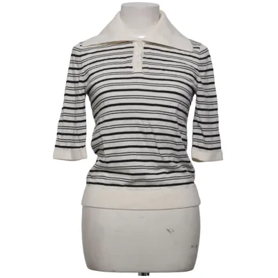 Poloshirt (Wit, Zwart) van Selected Merinowol
