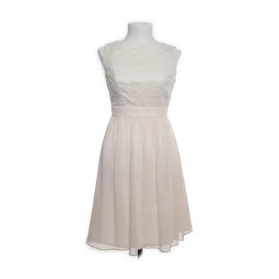 Cocktail dress (Beige) from Marie Blanc Polyamide, Polyester, Elastane, Acrylic