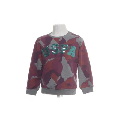 Collegetröja (Lila, Grå, Flerfärgad) från U.S. Polo Assn. Bomull, Polyester