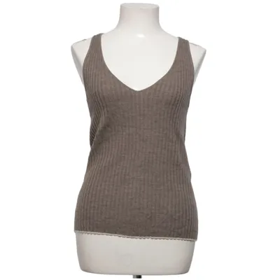 Tanktop  (Brun) fra By Malene Birger Merinould