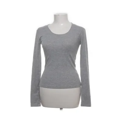 Långärmad t-shirt (Grå) från Dazy Elastan, Polyester, Viskos