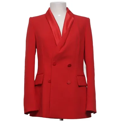 Tuxedo jacket (Red) from Zara