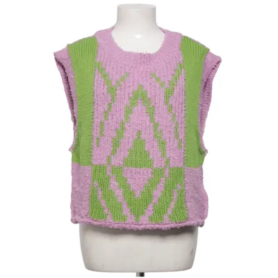 Slipover (Purple, Green) from Free People Acrylic, Cotton, Polyester