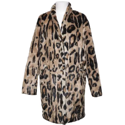 Frakke (Beige, Sort, Brun, Flerfarvet) fra Lindex Akryl, Polyester