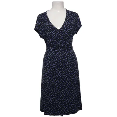 Jurk (Zwart, Blauw) van Vivance Elastaan, Viscose