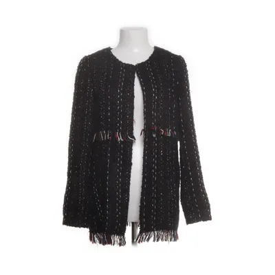 Cardigan (Black, White) from Home Shopping Europe Acetate, Acrylic, Polyester, Wool, Viscose