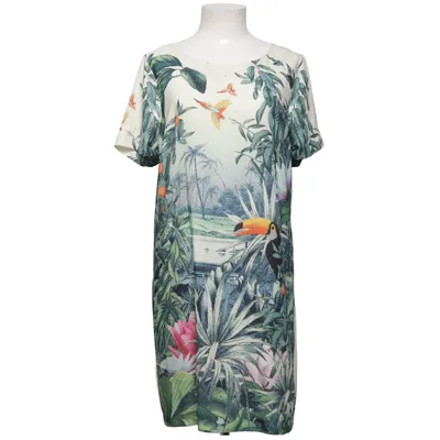 Dress (White, Green, Multicolored) from H&M Conscious Collection Recycled polyester