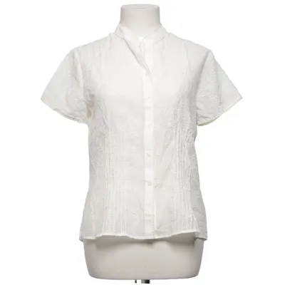 Short sleeve shirt (White) from Boomerang Cotton, Silk