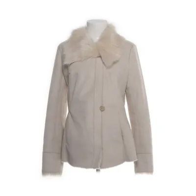 Shearling jacket (Beige) from 123 Paris Faux fur, Fox fur, Acrylic, Polyester