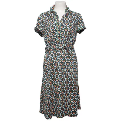Dress (Blue, Multicolored) from King Louie Elastane, Viscose