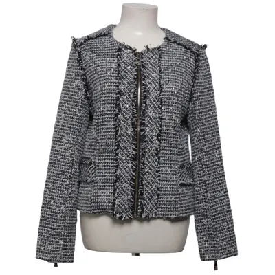 Veste (Noir, Blanc, Gris) de Mayla Polyester, Soie