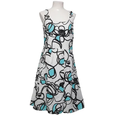 Robe (Blanc, Noir, Bleu) de Un Deux Trois Coton, Polyester