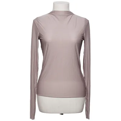Top (Allison Mockneck Longsleeve) fra Weekday Elastan, Polyamid