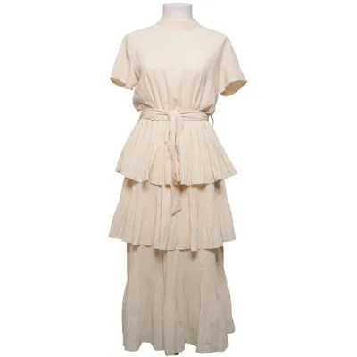 Maxi jurk (Beige) van M-KAE Polyester