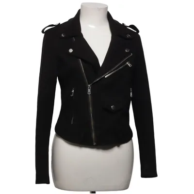 Bikerjack (Zwart) van Lolive Verte Elastaan, Polyester