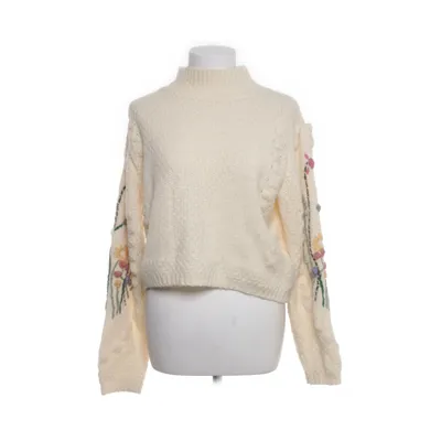 Sweater (Beige, Multicolored) from T.W.O Elastane, Polyester, Wool