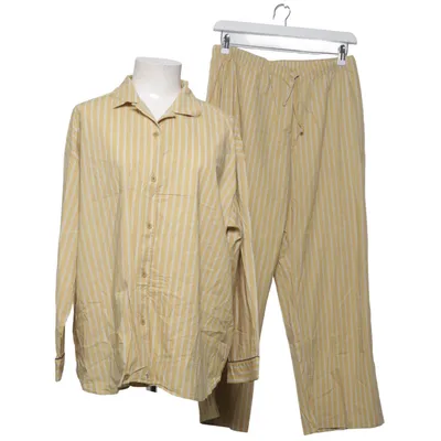 Pyjama (Jaune, Blanc, Noir) de Uniqlo Coton, Élasthane, Viscose
