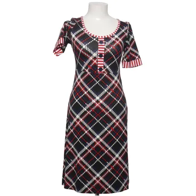 Jurk (Rood, Blauw, Wit, Zwart) van Charles Elastaan, Viscose
