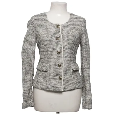 Cardigan (Black, White) from Jigsaw Acetate, Acrylic, Cotton, Elastane, Polyamide, Polyester