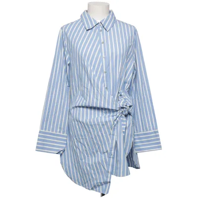 Blouse (Blue, White) from Splash Cotton
