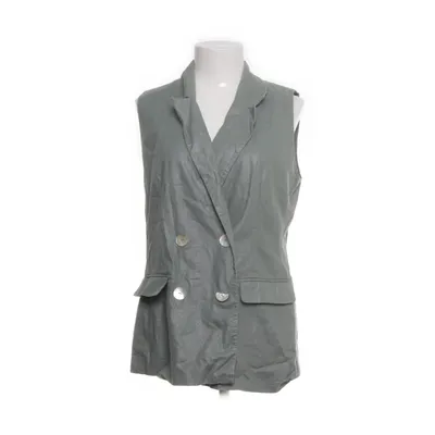 Vest (Grøn) fra Vero Moda Bomuld, Linned, Polyester