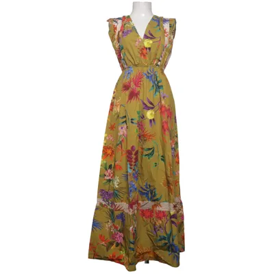Maxi dress (Green, Multicolored) from Siste's Cotton