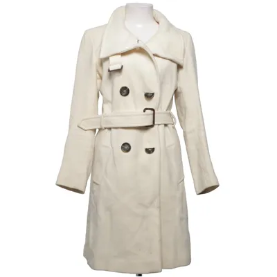 Trenchcoat (Hvid) fra Laura Clement Polyamid, Polyester, Uld