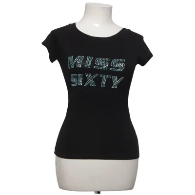 T-shirt (Noir) de Miss Sixty Coton, Polyester