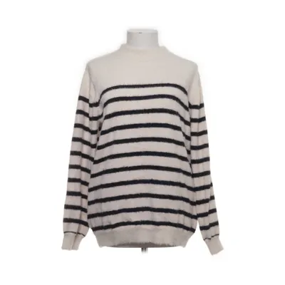 Sweater (White, Black) from Mango Basics