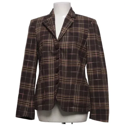 Blazer (Marron, Multicolore) de Chili Coton, Polyester, Laine