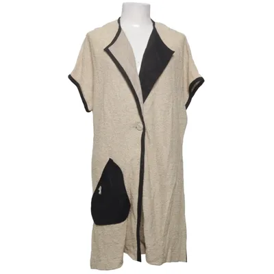 Gilet (Beige, Noir) de Mira Collection Coton, Lin, Polyamide
