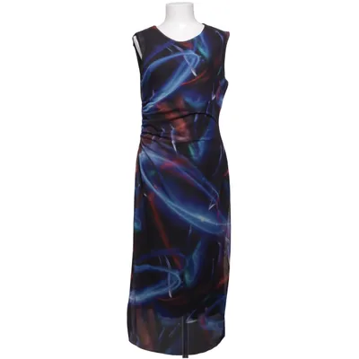 Maxi jurk (Zwart, Blauw, Meerkleurig) van Trendyol Elastaan, Polyester