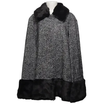 Cape (Schwarz, Grau) von River Island Acryl, Baumwolle, Nylon, Polyester, Viskose, Wolle