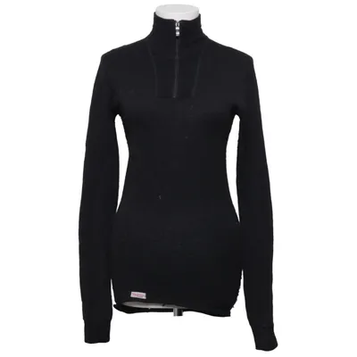 Polotröja (Svart) från Woolpower Elastan, Merinoull, Polyamid, Polyester