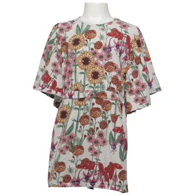 Dress (Beige, Multicolored) from Mini Rodini Elastane, Organic cotton