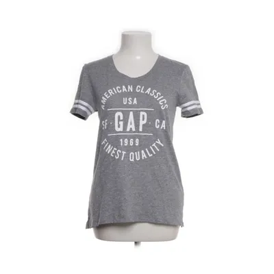 T-shirt (Grijs, Wit) van Gap Katoen, Polyester