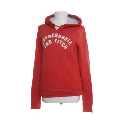 Hoodie (Red) from Abercrombie & Fitch Cotton, Polyester