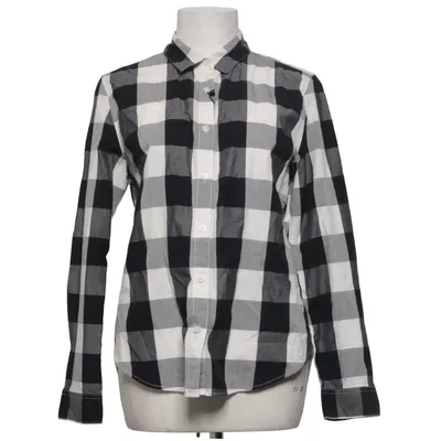 Flannel shirt (Black, White) from Giordano