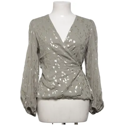 Omlottblus (Grå, Guldfärgad) från Part Two Återvunnen polyester