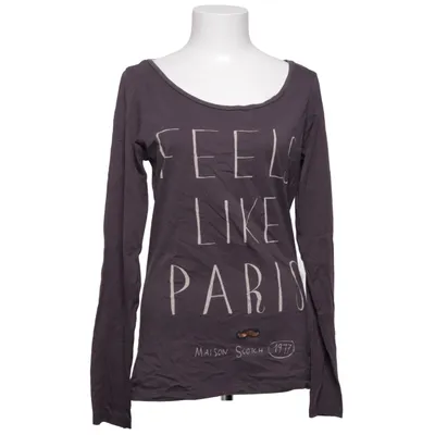 Long sleeve T-shirt (Gray) from Maison Scotch