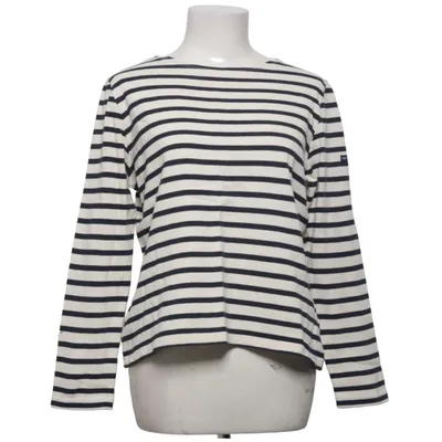 Långärmad t-shirt (Blå, Vit) från Saint James Bomull