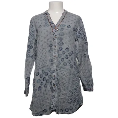 Blouse (Bleu, Gris) de Moshi Coton