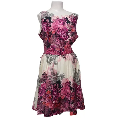 Klänning (Lila, Rosa, Vit) från Lady Vintage Bomull, Elastan
