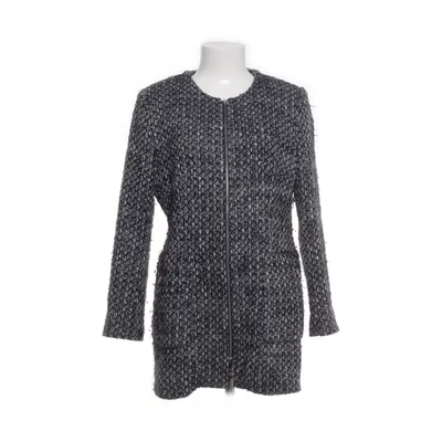 Coat (Blue) from Zara Basic Collection Cotton, Acrylic, Polyester