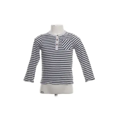 Henley shirt (Zwart, Wit) van Noppies Kids Katoen