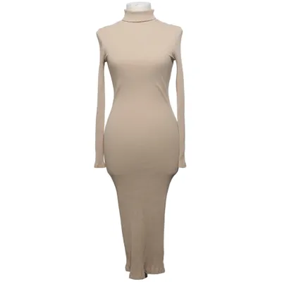 Turtleneck dress (Beige) from Anna Nooshin x NA-KD Cotton, Elastane