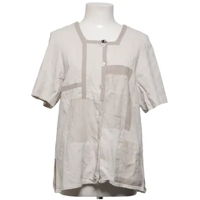 Short sleeve shirt (Beige) from ADA Fashion Linen, Viscose
