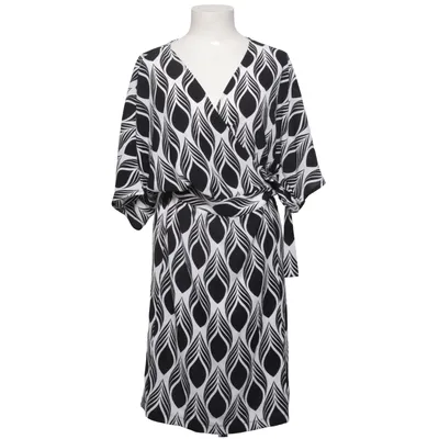 Dress (Black, White) from Ilse Jacobsen Elastane, Polyester