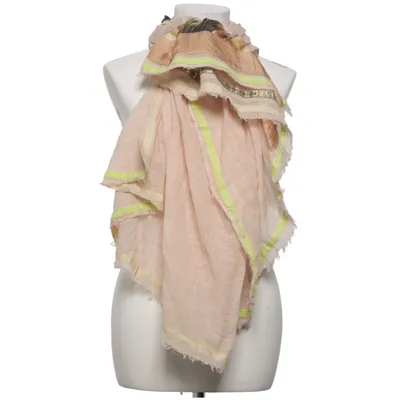 Shawl (Beige, Multicolored) from Plomo o Plata Cotton, Silk