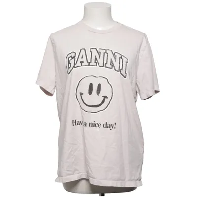 T-shirt (Beige) från Ganni Ekologisk bomull